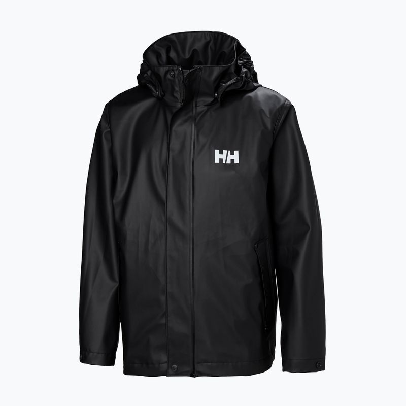 Kinder Segeljacke Helly Hansen Moss black 6