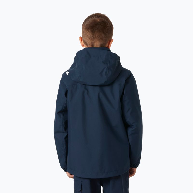 Kinder Segeljacke Helly Hansen Crew Midlayer 2.0 navy 2