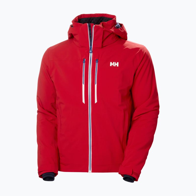 Herren-Skijacke Helly Hansen Alpha Lifaloft rot