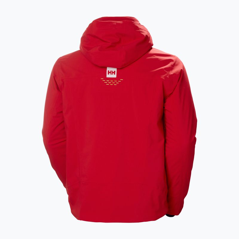 Herren-Skijacke Helly Hansen Alpha Lifaloft rot 2