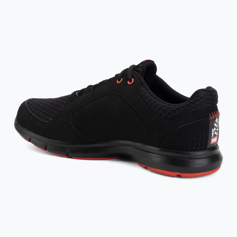Herrenschuhe Helly Hansen Ahiga V4 Hydropower off black/alert red 3