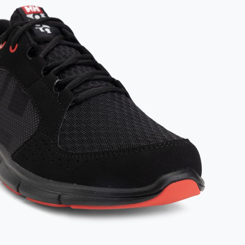 Herrenschuhe Helly Hansen Ahiga V4 Hydropower off black/alert red 7