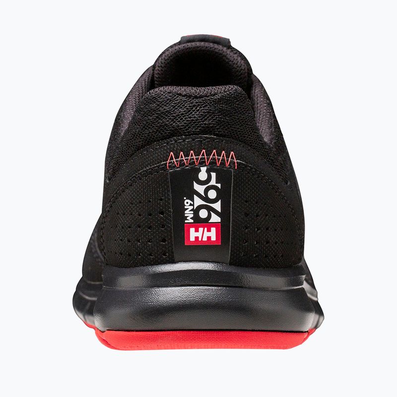 Herrenschuhe Helly Hansen Ahiga V4 Hydropower off black/alert red 4
