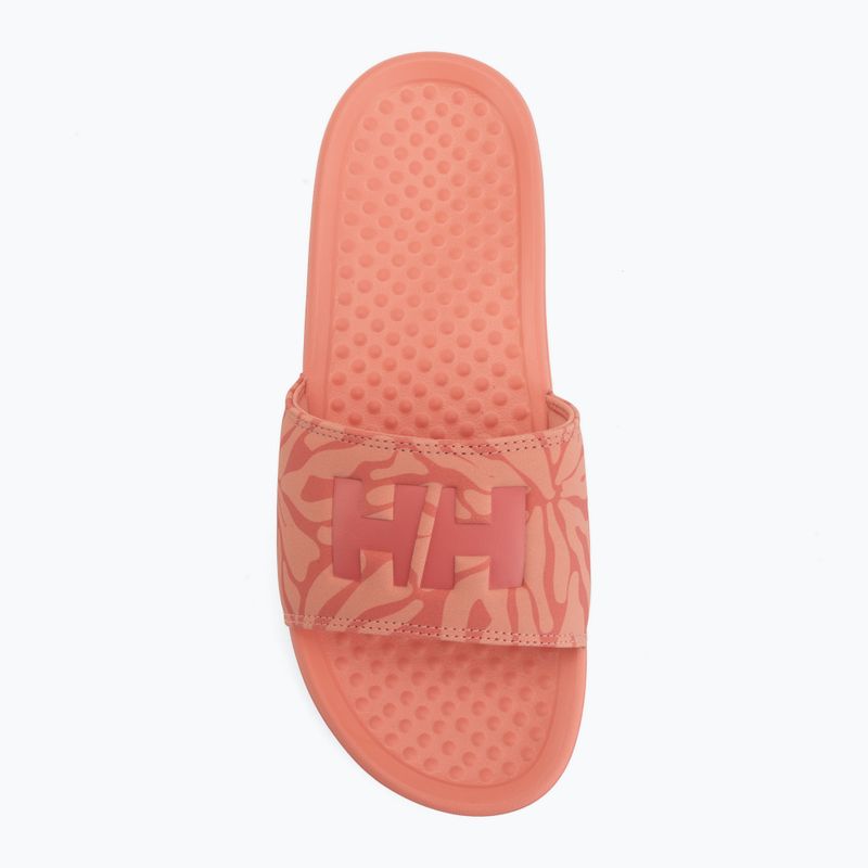 Damenbadelatschen Helly Hansen H/H Slides coral almond aop 5