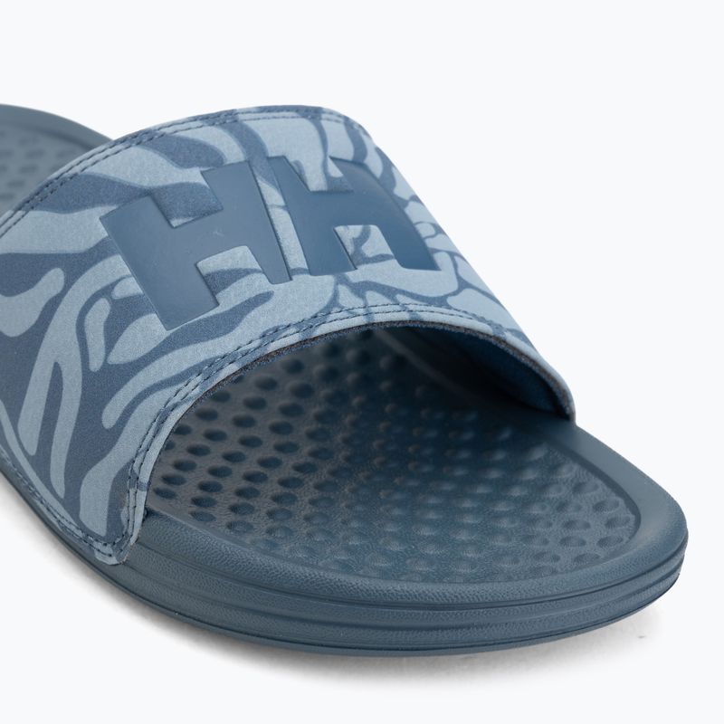 Damenbadelatschen Helly Hansen H/H Slides washed navy aop 7
