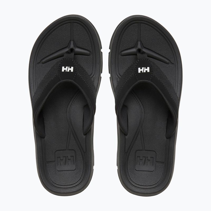 Herren Flip-Flops Helly Hansen Sandhamn black aop 6