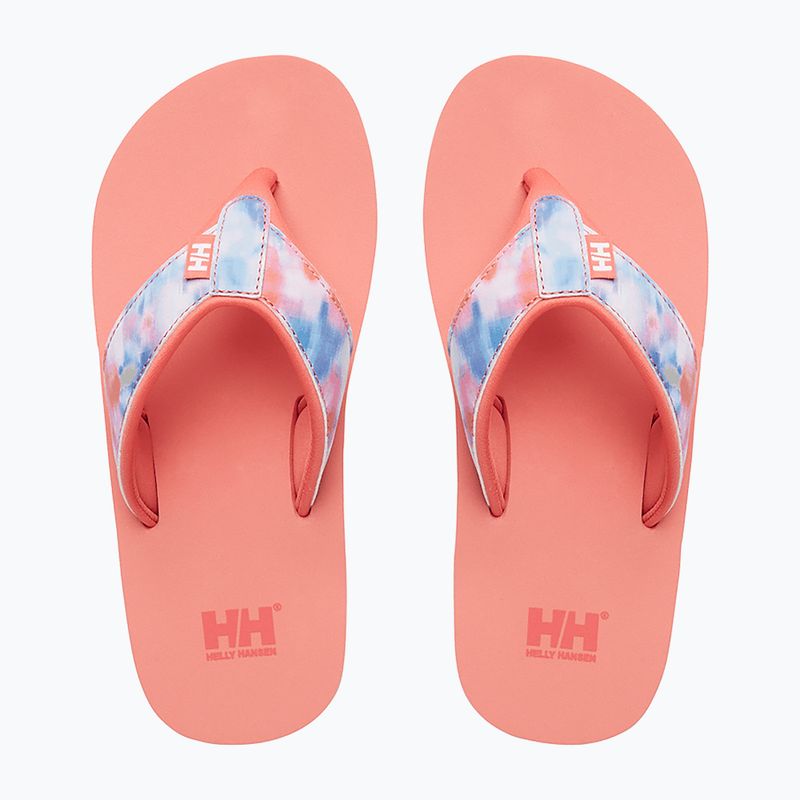 Damen Flip-Flops Helly Hansen Stadt coral almond aop 2
