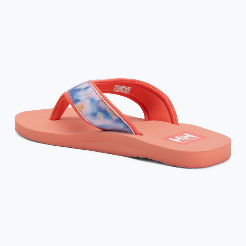 Damen Flip-Flops Helly Hansen Stadt coral almond aop 3