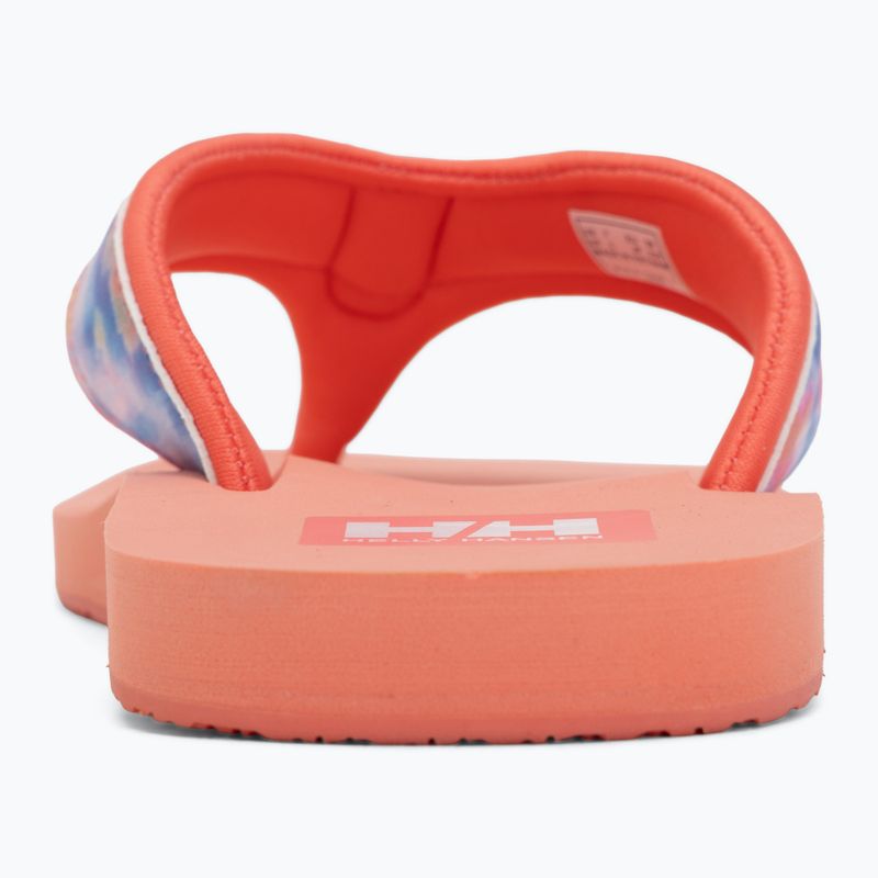 Damen Flip-Flops Helly Hansen Stadt coral almond aop 6