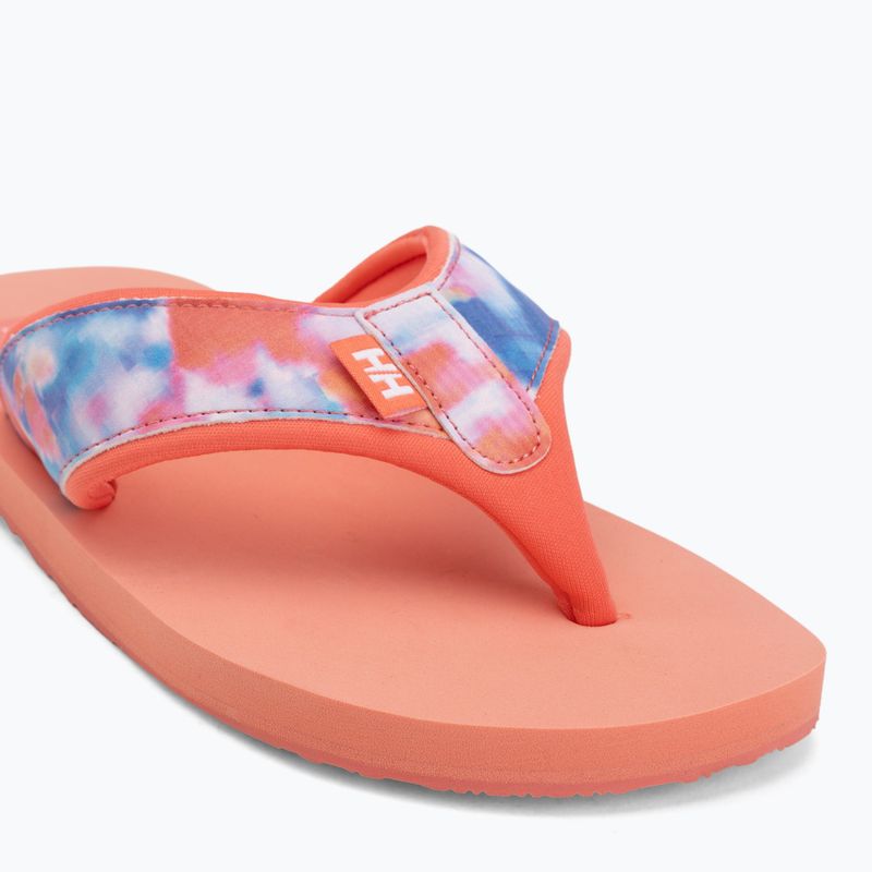 Damen Flip-Flops Helly Hansen Stadt coral almond aop 7