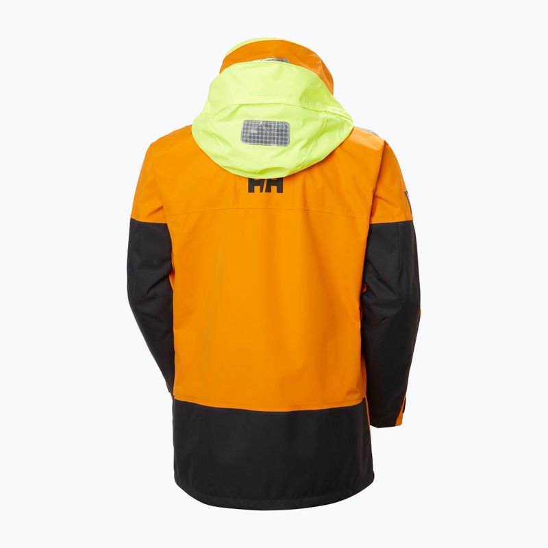 Herren-Segeljacke Helly Hansen Skagen Offshore ignite orange 11