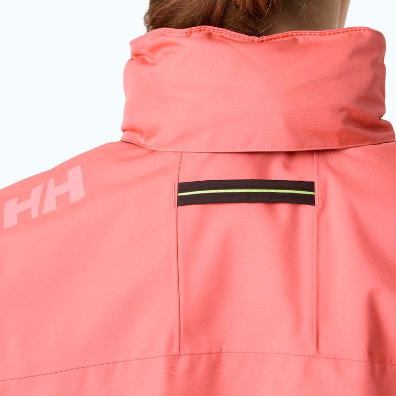 Segeljacke Damen Helly Hansen Crew Hooded 2.0 sunset pink 4