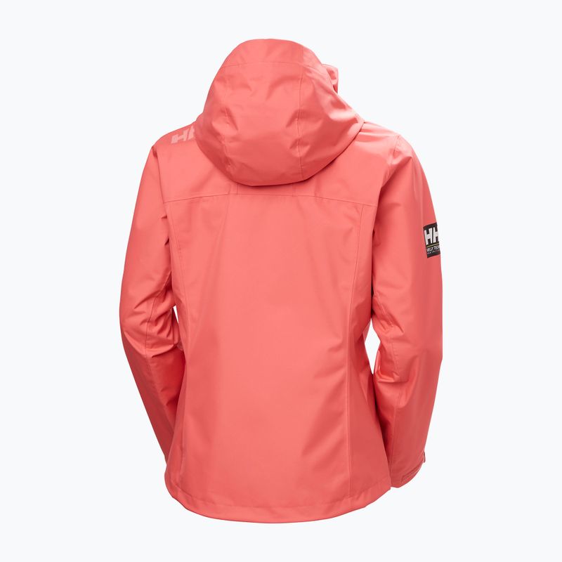 Segeljacke Damen Helly Hansen Crew Hooded 2.0 sunset pink 9