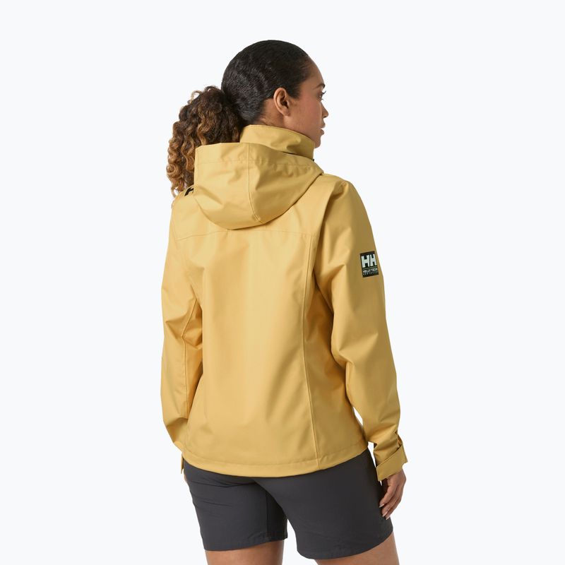 Segeljacke Damen Helly Hansen Crew Hooded 2.0 sand 2