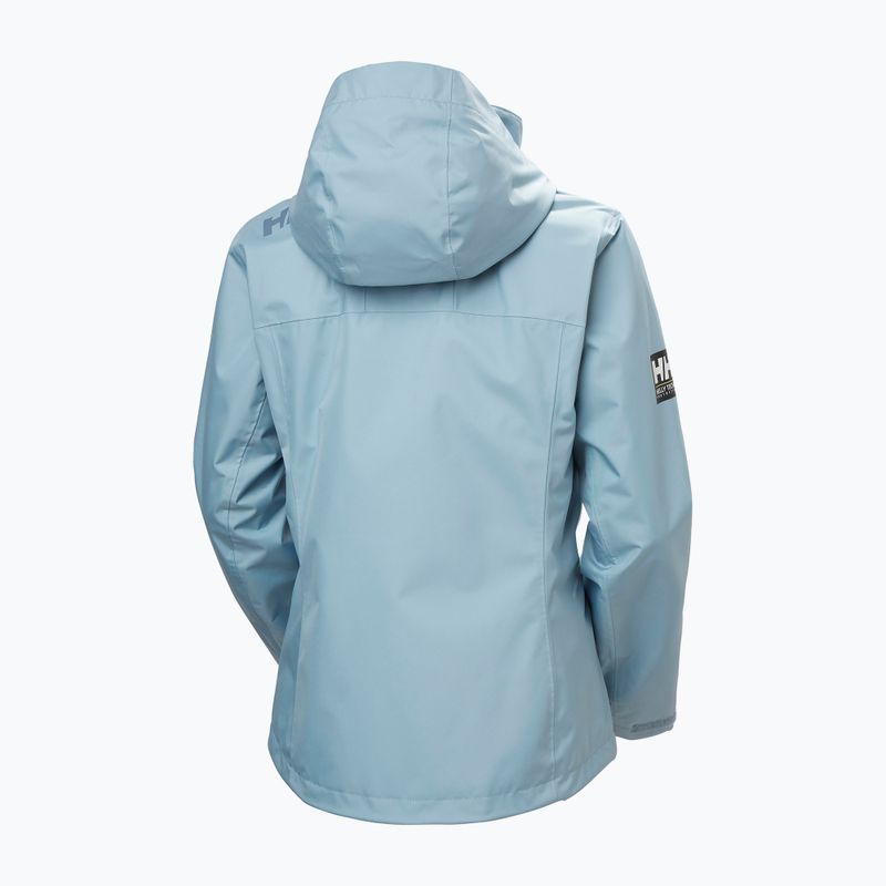 Segeljacke Damen Helly Hansen Crew Hooded 2.0 windy blue 9