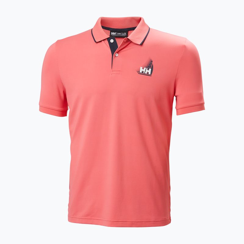Poloshirt Herren Helly Hansen Hp Figari Polo sunset pink 5