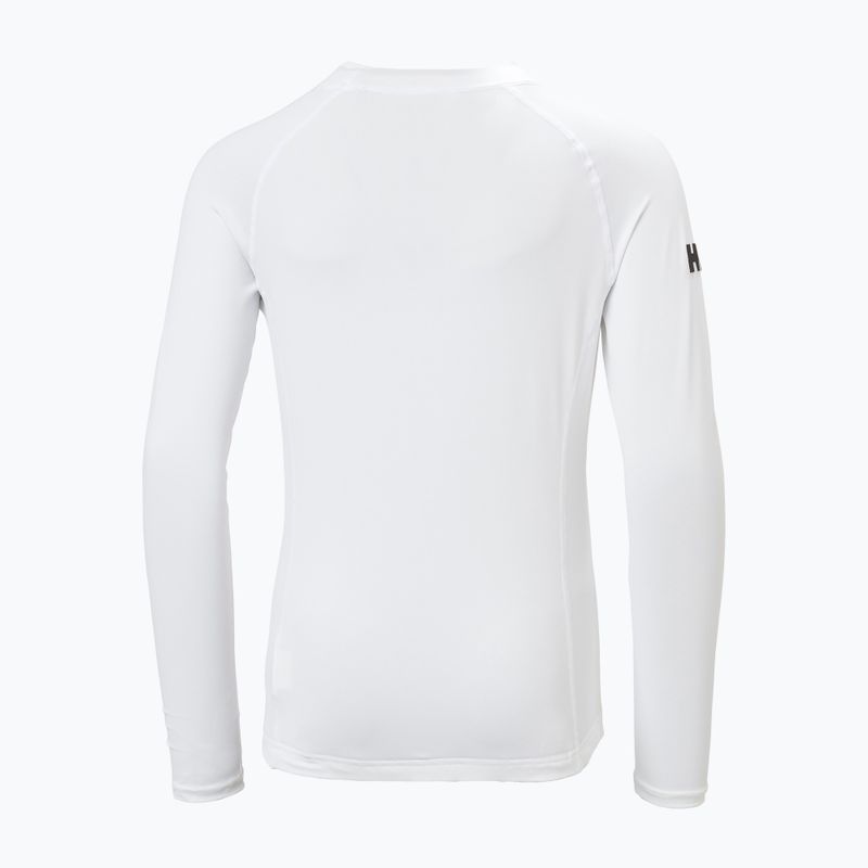 Schwimm-Longsleeve Kinder Helly Hansen Waterwear Rashguard Jr white 6