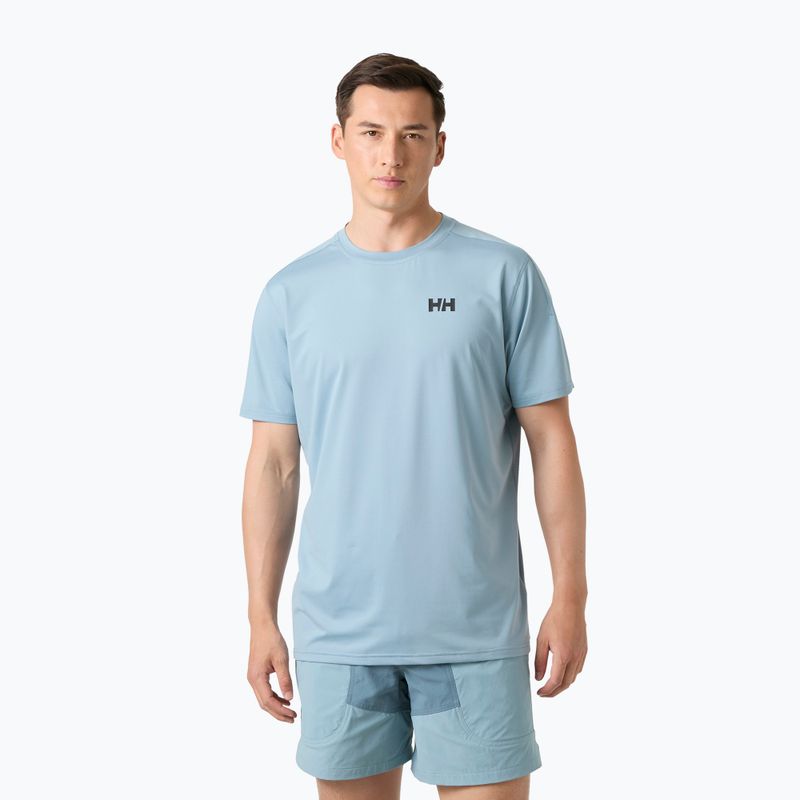 Herren T-Shirt Helly Hansen Hp Ocean windy blue