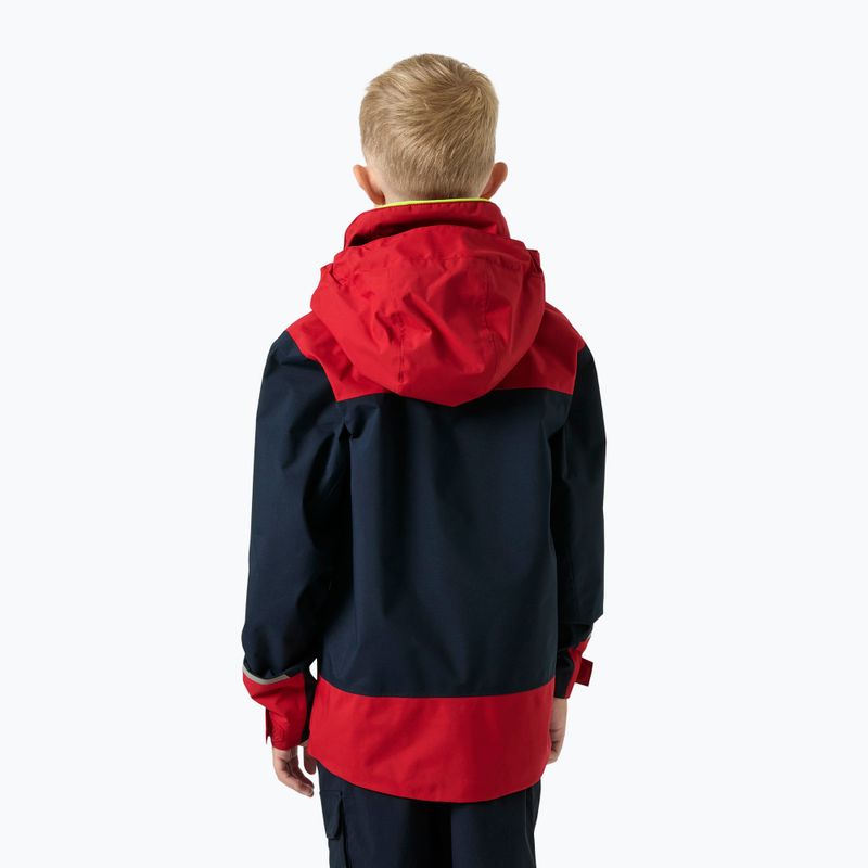 Kinder-Segeljacke Helly Hansen Salt Port 2.0 Jr navy 4