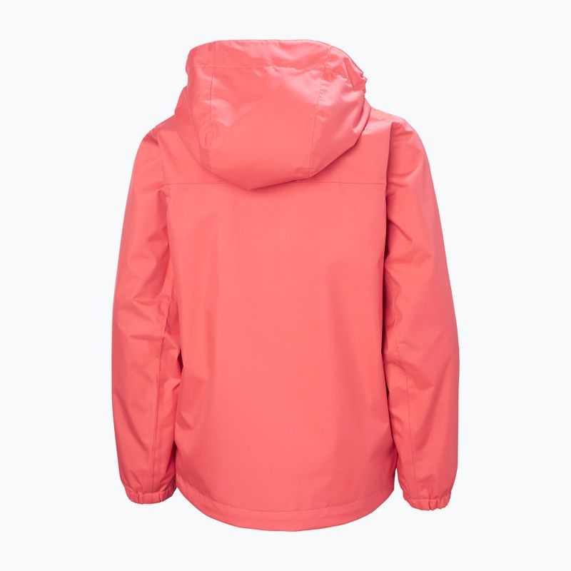Kinder-Segeljacke Helly Hansen Crew Hooded Jr 41813 sunset pink 2