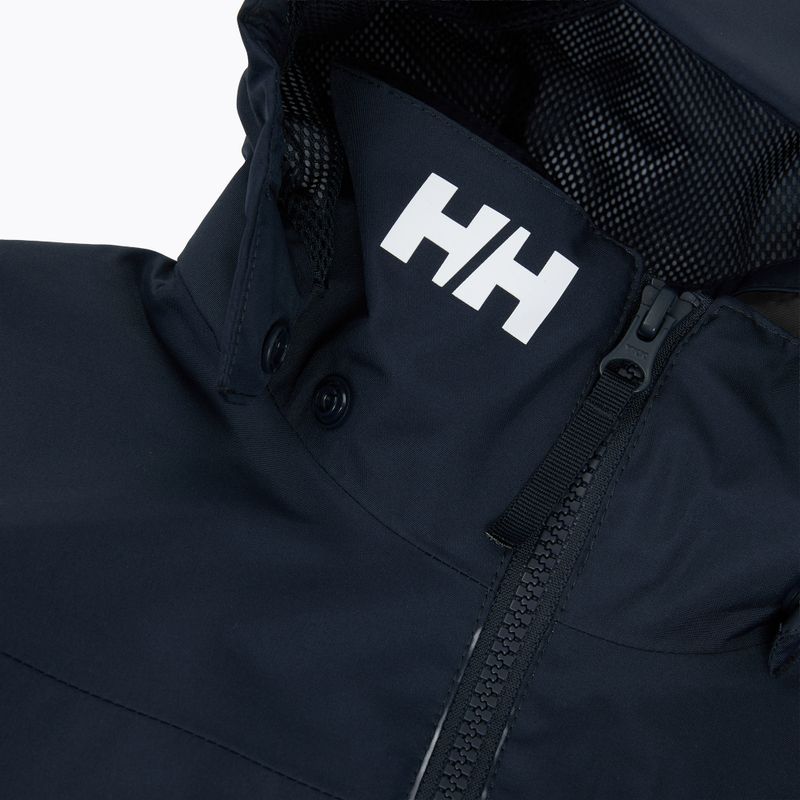 Segeljacke Kinder Helly Hansen Crew Hooded Jr 41813 navy 5
