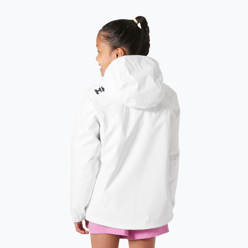 Kinder Segeljacke Helly Hansen Crew Midlayer 2.0 white 2