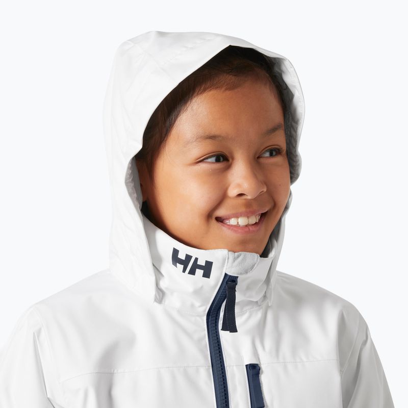 Kinder Segeljacke Helly Hansen Crew Midlayer 2.0 white 3