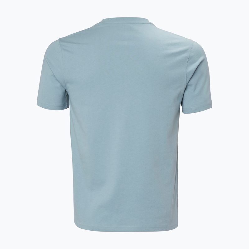Herren T-Shirt Helly Hansen Hudson windy blue 5