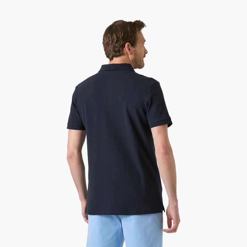 Herren T-Shirt Helly Hansen Hudson Polo navy 2
