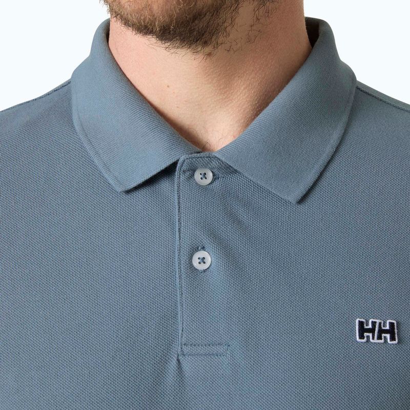 Herren T-Shirt Helly Hansen Hudson Polo washed navy 3