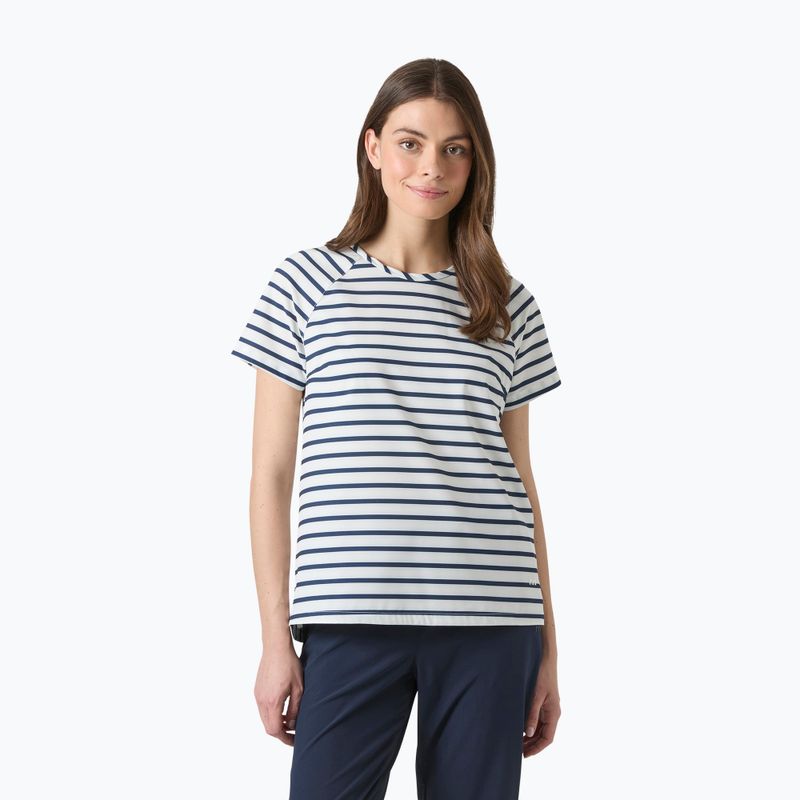 Damen T-Shirt Helly Hansen Thalia white navy stripe