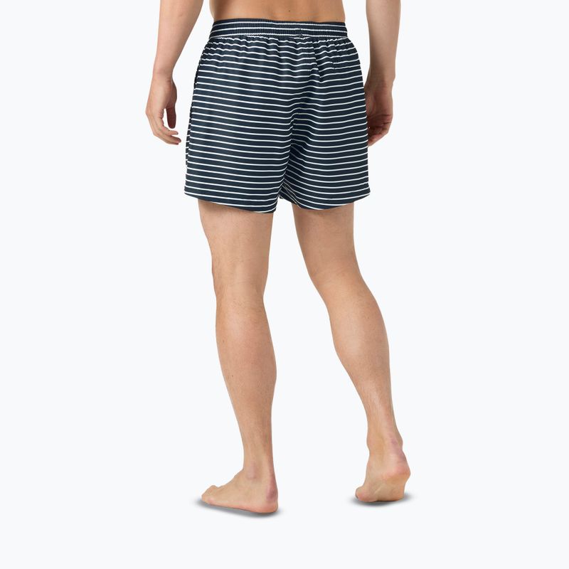 Herren-Segelshorts Helly Hansen Newport Trunk 4.5" navy stripe aop 4
