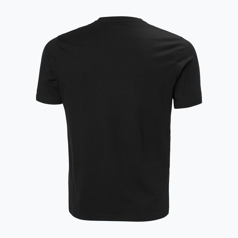Herren T-Shirt Helly Hansen Core Graphic T 2.0 black 5