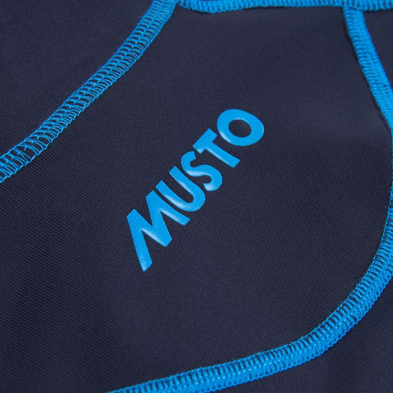Herren-Bade-Longsleeve Musto Championship Rash Guard navy/white 3