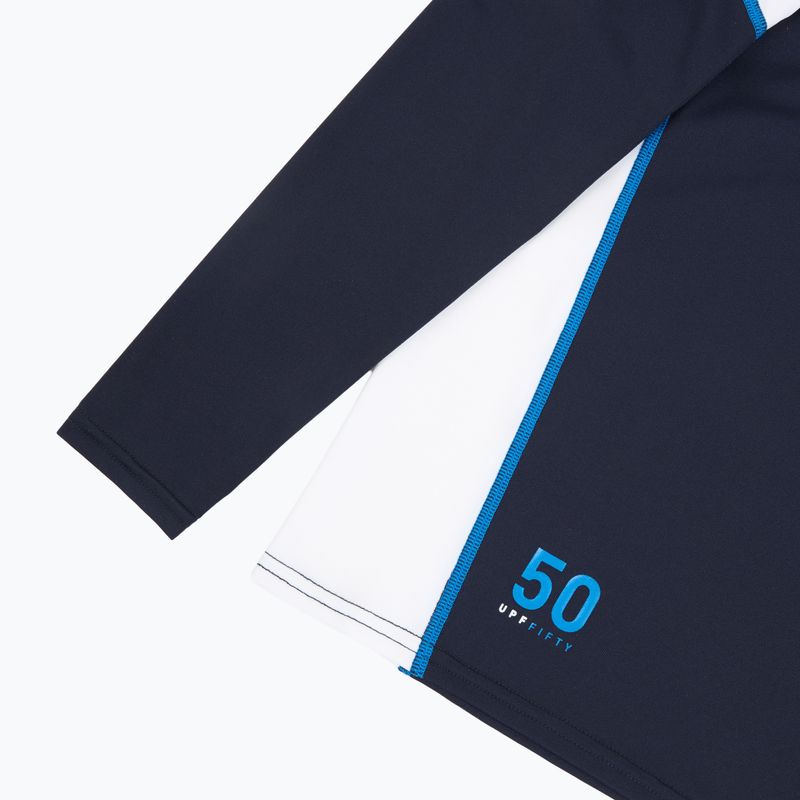 Herren-Bade-Longsleeve Musto Championship Rash Guard navy/white 4