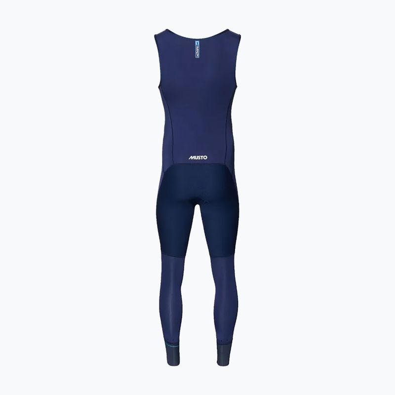 Herren Schwimm-Neoprenanzug Musto Championship 1 mm Long John catalina blue 2