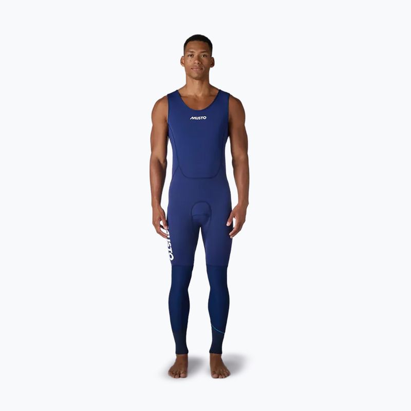 Herren Schwimm-Neoprenanzug Musto Championship 1 mm Long John catalina blue 5