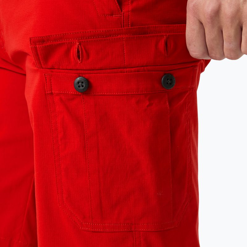 Herren-Segelshorts Helly Hansen QD Cargo 11" red 4