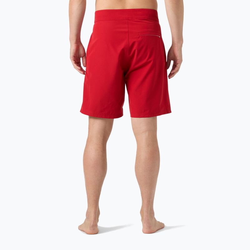 Segelshorts Herren Helly Hansen Newport Board Shorts 8" red 4