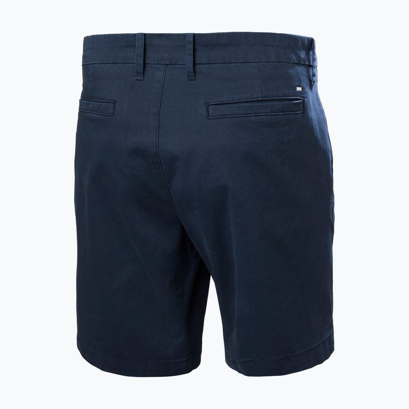 Herren-Trekking-Shorts Helly Hansen Bryggen Chino navy 6