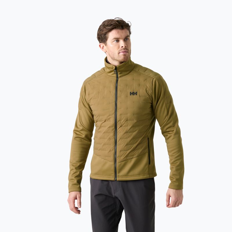 Herren-Hybridjacke Helly Hansen HP Hybrid Stretch Insulator sepia