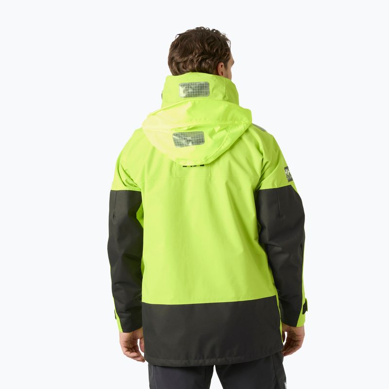 Herren-Segeljacke Helly Hansen Skagen Offshore luminous green 2