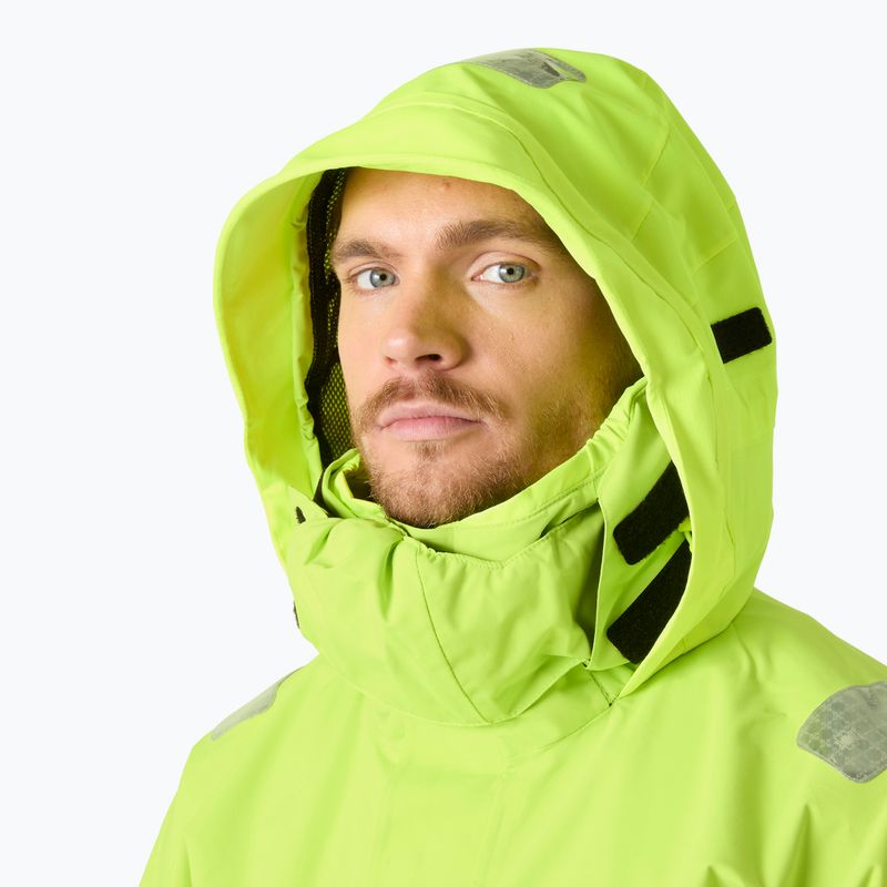 Herren-Segeljacke Helly Hansen Skagen Offshore luminous green 3