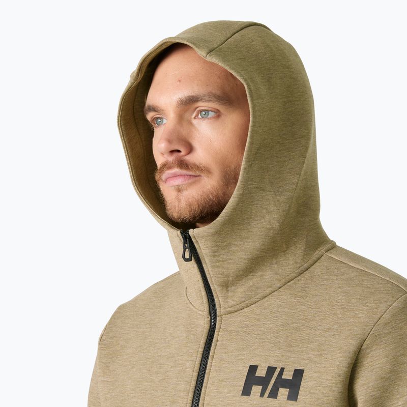 Herren-Sailor-Sweatshirt Helly Hansen HP Ocean Full Zip 2.0 sepia melange 3