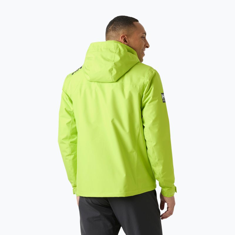 Herren-Segeljacke Helly Hansen Crew Hooded Midlayer 2 luminous green 2