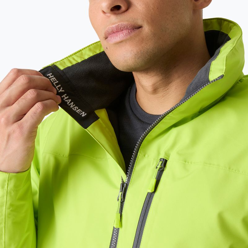Herren-Segeljacke Helly Hansen Crew Hooded Midlayer 2 luminous green 5