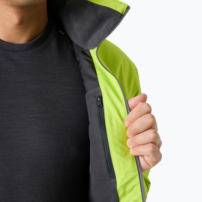 Herren-Segeljacke Helly Hansen Crew Hooded Midlayer 2 luminous green 6
