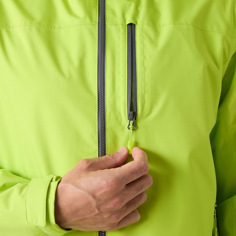 Herren-Segeljacke Helly Hansen Crew Hooded Midlayer 2 luminous green 7