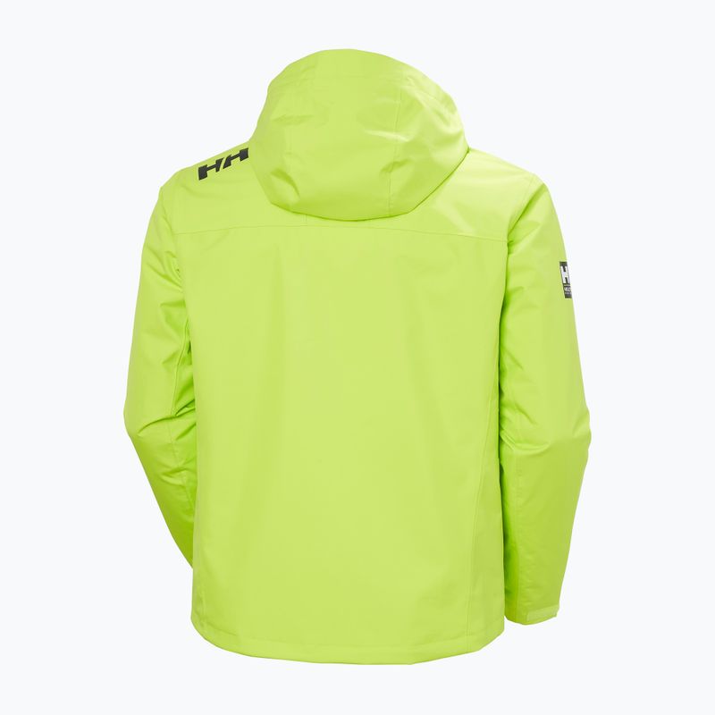Herren-Segeljacke Helly Hansen Crew Hooded Midlayer 2 luminous green 10