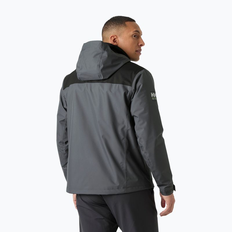 Herren-Segeljacke Helly Hansen Crew Hooded Midlayer 2 thunder grey 2